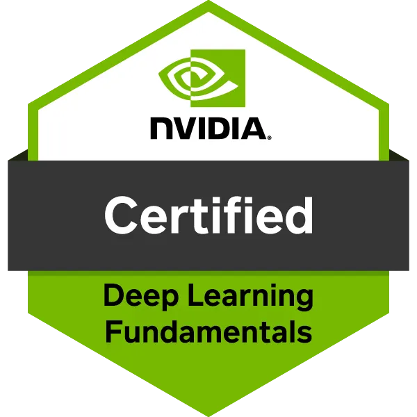 Nvidia Deep Learning Fundamentals Badge