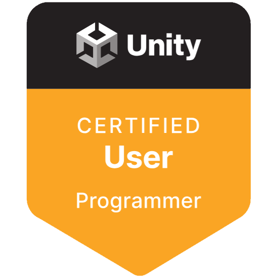 Unity Certified User Programmer Badge